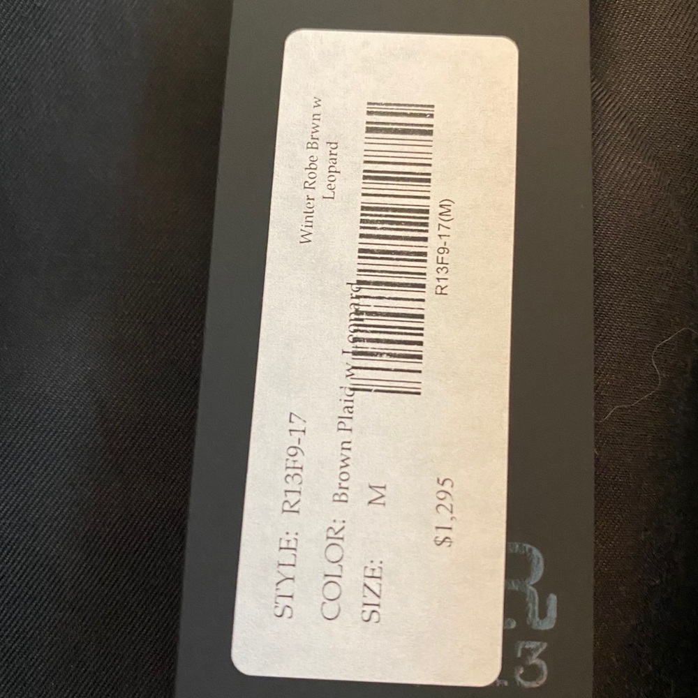 NWT R13 Winter Robe Coat (Sold out!) - Picture 15 of 16